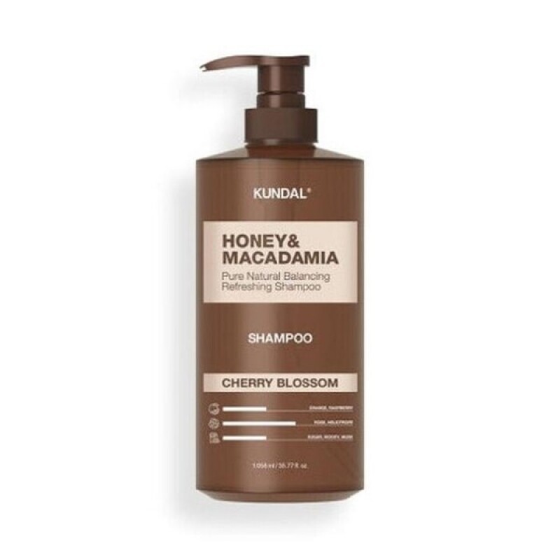 Kundal Nature Shampoo Cherry Blossom 1058ml Moist Fragrant Soft Hair