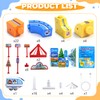 WUPIOS Electric Train Set for Kids 3 4 5 6