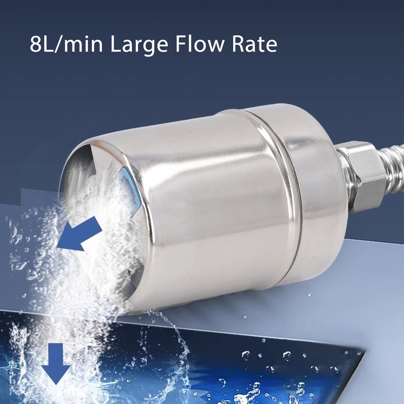 G1/2 DN15 Float Valve 304 Stainless Steel Auto Shut Off