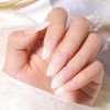 Born Pretty- Esmalte de uñas en gel blanco lechoso Esmalte