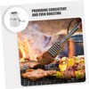 Levemolo 5pcs Electric Rotisserie Grill Fork Limit Cover Durable BBQ