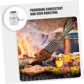 Levemolo 5pcs Electric Rotisserie Grill Fork Limit Cover Durable BBQ Tool for Camping Picnics and Outdoor Parties Construction for Grilling Chicken and Versatile Use