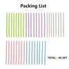 40PCS Holder for Oxygen Hose Tubing Supports for Oxygen Hose