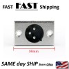 UN brand 3pin flush High Quality mounting jack male 3pin