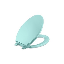 Kohler K-4733-H15 Glenbury Quiet Close Toilet Seat, Elongated, Spring Green