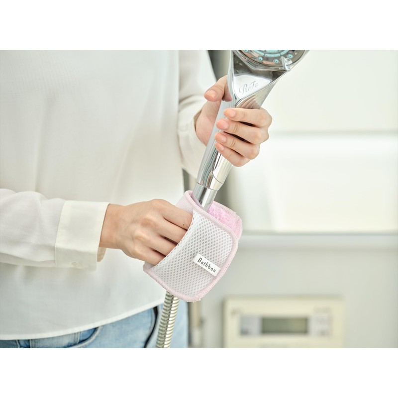 Yamazaki Sangyo 205998 Bath Cleaning, Sponge, Brush, Hand, Handy, Bathbon,