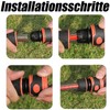 Pack of 6 hose connectors, 1/2 inch, hose coupling, 1/2