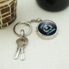 GRAPHICS & MORE Shark Week Sorry I Can't Keychain Chrome