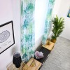 Trees Sheer Curtain Window Durable Creative Voile Drape Vala