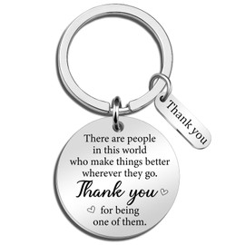 Cxulquvs Office Gifts for Coworkers Thank You Keychain Best Co Workers Appreciation Gifts for Coworkers Women Men Farewell Gift Ideas for Coworker