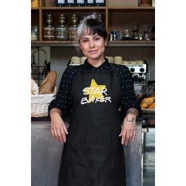Super Lemon Star baker Funny Cooking Aprons for Man and Woman Adjustable Kitchen Aprons for Cooking Baking and BBQ