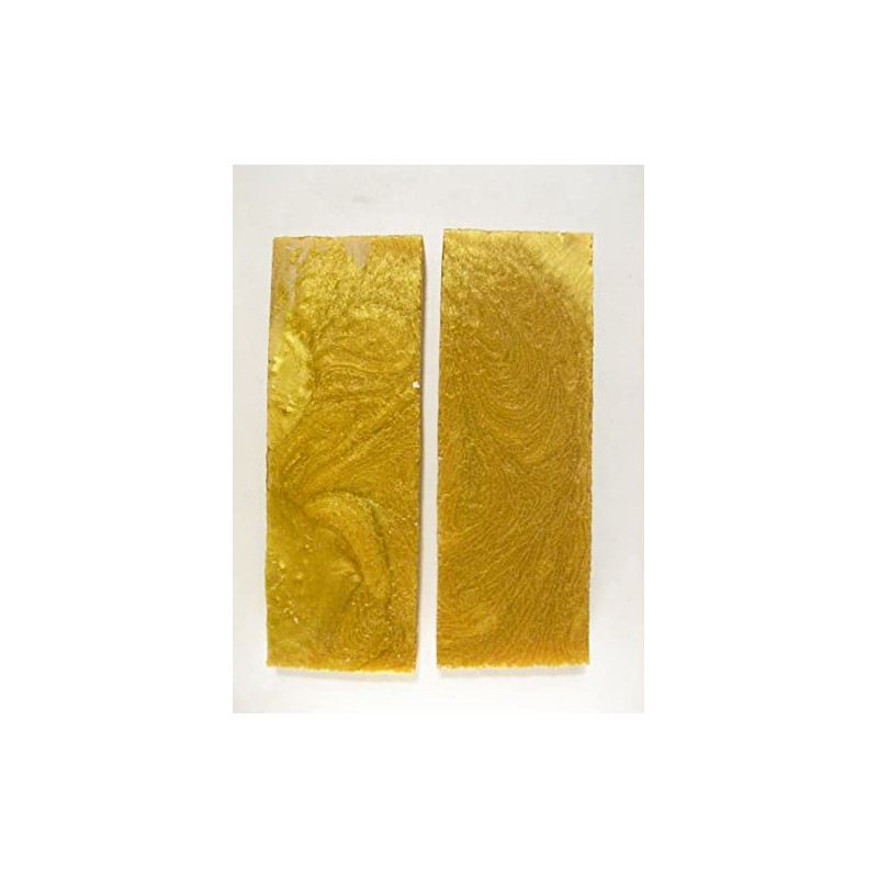 Gold Pearl Knife Scale Sets