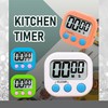 Digital Kitchen Timer, Large LCD Digital Loud Alarm Cooking Timer,