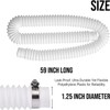 SAHENITEANA Above Ground Pool Replacement Hose, 1.25" Diameter, 59" Length,