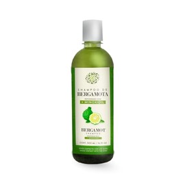 Shampoo Lenico Bergamota Reforzado 500 Fortalece Cabello Estimula Crecimiento Reduce Caída Fórmula Natural Extractos Vegetales Fuerte Saludable