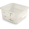 Carlisle FoodService Products Squares Square Food Storage Container with Stackable