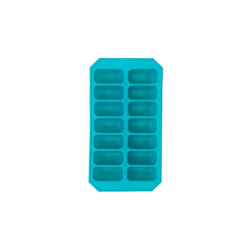 Assorted Flexible Ice Cubes Reusable Tray 22cm