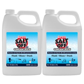 StarBrite Salt Off Concentrate - 1 Gallon - Ultimate Salt Remover Wash & Marine Engine Flush for Boats, Vehicles, Trailers, and More (093900N) 2 Pack
