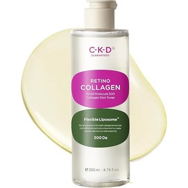 CKD Retino Collagen Skin Toner - Gentle Daily Korean Toner for Hydrating and Smoothing and Skin Texture Improvement. Suitable for Sensitive and Dry Skin. Korean Skin Care. 8.79 fl oz