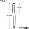 Burkit M12 x 1 juego de grifo y troqueles para