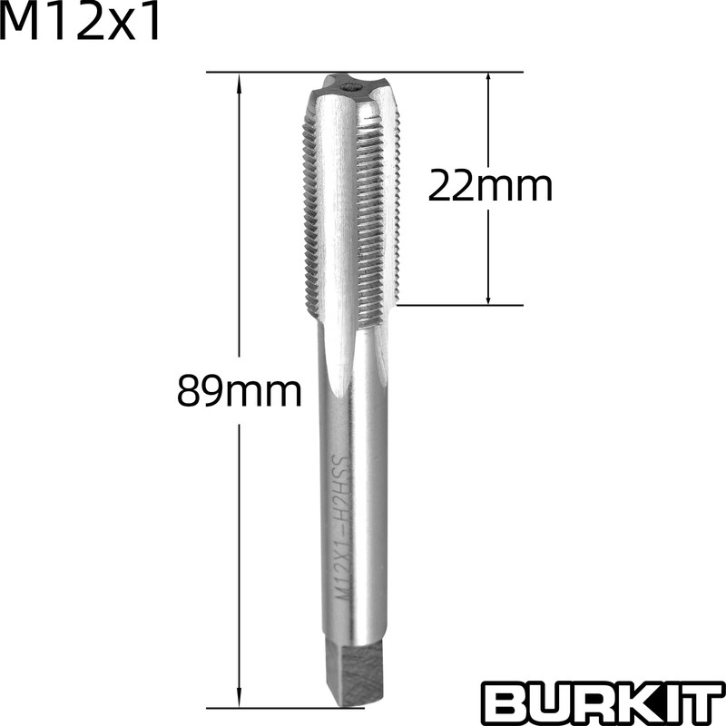 Burkit M12 x 1 juego de grifo y troqueles para