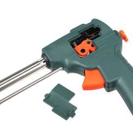 HUIOP 220V 60W External Thermal Manual Welding Automatic Feed Soldering Iron Electric Temperature Tool Adjustable Solder Tool Kit Fast Heating