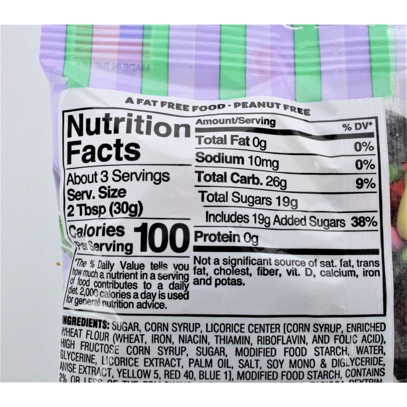 Licorice Bridge Mix, 3 Ounce