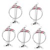 BESPORTBLE 5sets Fishing Wire Leader Rigs Hook Prevents Group Entanglement