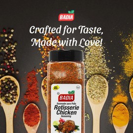Badia Rotisserie Chicken Seasoning, 22 oz – Classic Blend for Poultry, Perfect for Roasting, Grilling & Air Frying