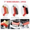 DNA MOTORING 25pcs Car Detailing Brush Set, Car Detailing Kit,