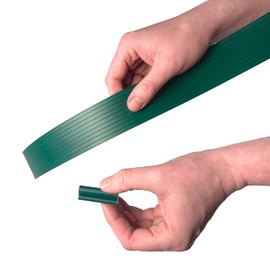 Pajaso Design - Chain Link Fence Privacy Tape Weave - Moss Green PVC Fencing Covering System - Screen The Pool, Yard, or Gate with Private Cover - 250' Roll UV Resistant