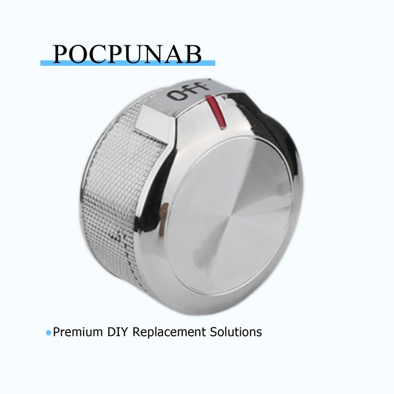 POCPUNAB W11030413 Stove Knobs Replacement for KitchenAid Gas Range Stove