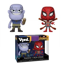 Funko Vynl. Avengers: Infinity War - Thanos & Iron Spider 2-Pack Action Figures 10cm