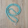 oasymala Chanting Mala Prayer Beads 108 Small Lotus Flower Meditation