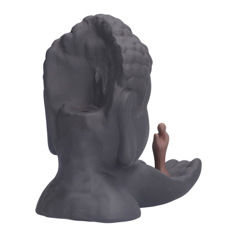 Backflow Incense Burner Ornament Innovative Buddha Incense Holder Artware Meditation