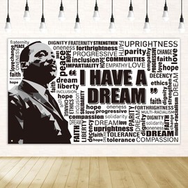 Martin Luther King Jr. Day Decorations I Have A Dream Banner MLK Day Decor African American Martin Luther King Jr. Day Decorations for Home Party