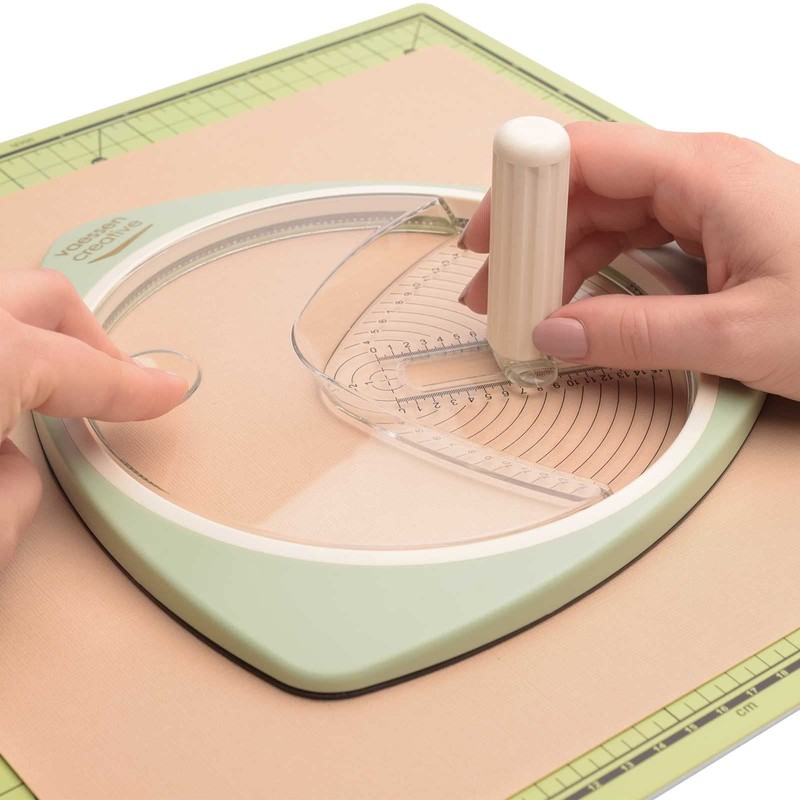 Vaessen Creative Circle Cutter Paper, Circle Cutter, for Cutting Circles