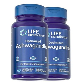 Ashwagandha Cortisol Supplement 60 Capsules - Supports Calm, Relaxation, Focus, Stress, Anxiety & Mood Health, Edible Dietary Supplement - Specification: 2 bottle