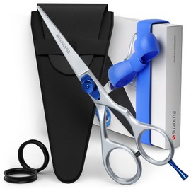Suvorna Professional Hairdressing Scissors - 5.5 inches Hair Scissors - Japanese Scissors for Hair Cutting - Razor Sharp Barber Scissors Blades - RightHand Hairdresser Scissors with Adjustment