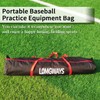 7'x7' Baseball Practice Net for Hitting and Pitching, Portable Softball