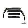 Voron Glass in-Channel Extra Durable Rain Guards for Jeep Wrangler