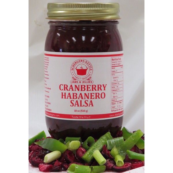 Cranberry Habanero Salsa, 18 oz