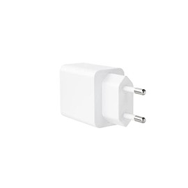 Dual Wall Charger with 20W USB-C Power Delivery Ports and USB-A Quick Charge 18W White Ideal for Fast and Safe Charging of Mobile Devices