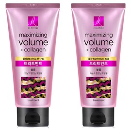 Elastin Collagen Volume Treatment, 300ml, 2 pieces / 엘라스틴 콜라겐 볼륨 트리트먼트, 300ml, 2개
