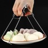 Stainless Steel Hot Plate Bowl Gripper Hot Dish Gripper Clip