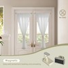 2 Pack Magnetic Curtain Rod for Metal Doors Windows,16 to