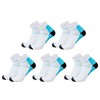 5 Pairs Compression Socks for Women Men Low Cut Running
