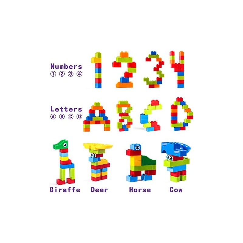 Juego de 168 Bloques de construcción de Bloques clásicos de