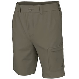 HUK Men's Standard Next Level 10.5", Quick-Drying Fishing Shorts, Overland, XX-Large