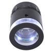 10X Loupe Measuring Magnifier 6LED Illuminated Jewelry Magnifying Glass USB